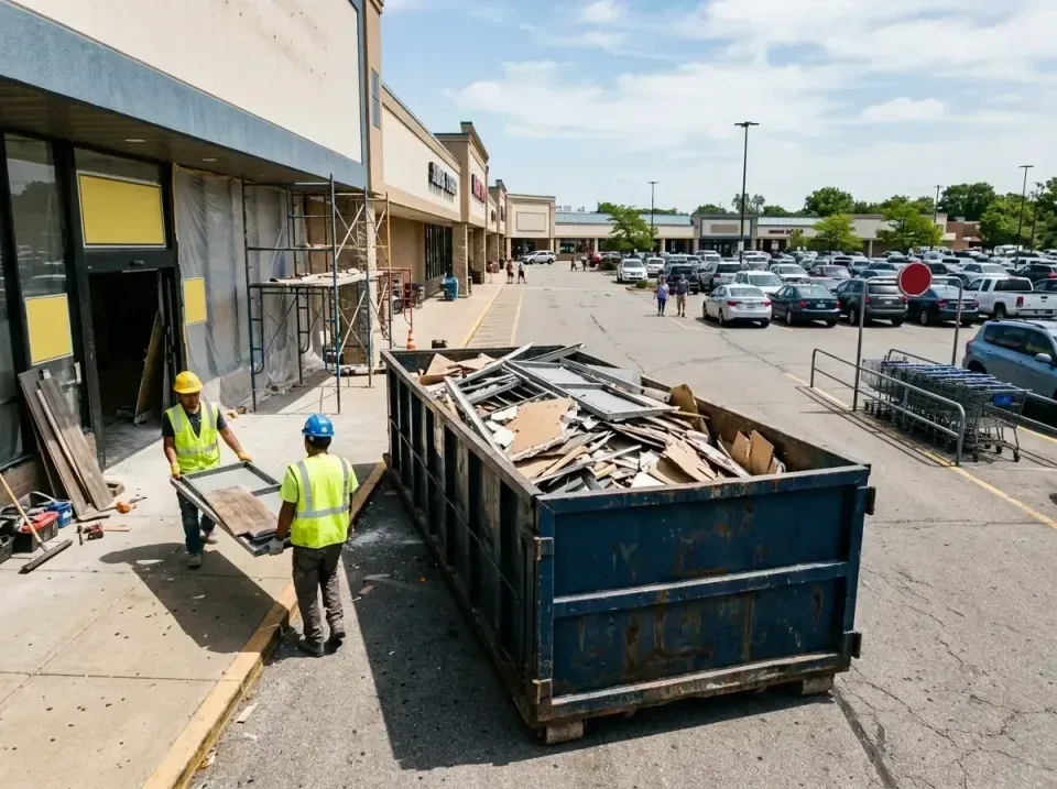 retail-store-renovation-debris-003 — frequently asked questions, Roll-off Dumpster Rentals in Detroit Beach, MI